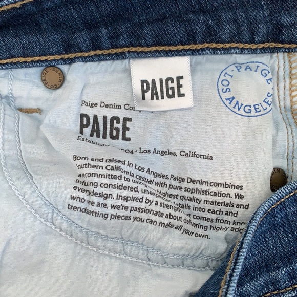 Never Worn Paige Distressed Ultra Skinny Jeans - Picture 6 of 10